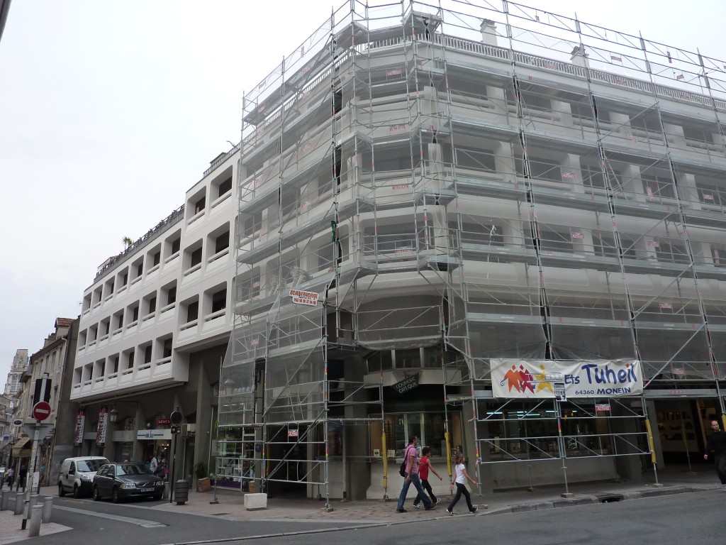 travaux de ravalement de façade et peinture extérieure à Pau